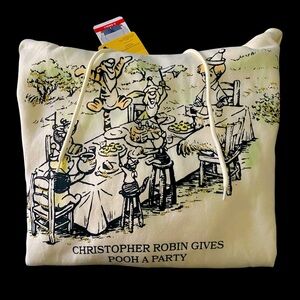 NWT-DISNEY-WINNIE THE POOH & FRIENDS-PULLOVER HOODIE-SIZE X SMALL